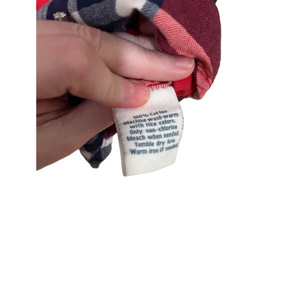 Urban Pipeline Mens Long Sleeve Flannel Button-Down Red Size XL - Picture 6 of 7